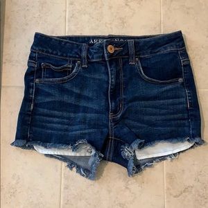 American eagle jean shorts